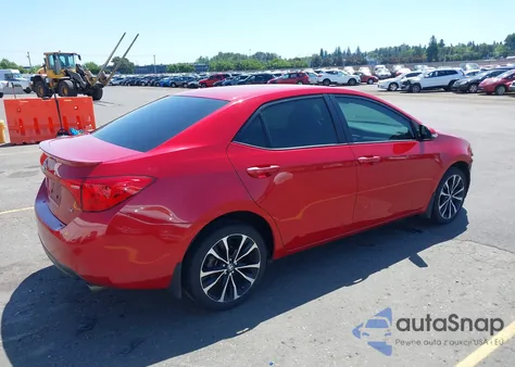 2017 Toyota Corolla Se z USA, uszkodzony, nr VIN 2T1BURHE2HC961640